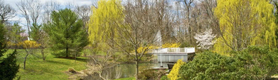 Sayen Park in Hamilton Township, New Jersey